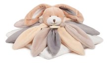 Plyšový zajačik na maznanie Bunny Brown Collector Doudou et Compagnie v darčekovom balení hnedý 28 cm od 0 mes