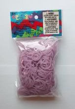 Rainbow Loom originální svítící gumičky 600 kusů fialové od 6 let