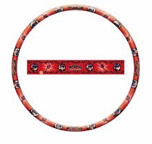 Kruh na cvičenie Hula Hoop Miraculous Mondo priemer 80 cm červený