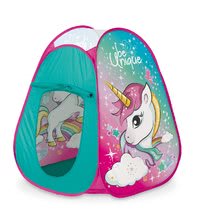 Stan pre deti Jednorožec Unicorn Pop Up Mondo s okrúhlou taškou tyrkysový