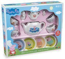 Peppa Pig porcelánový čajový set Smoby 12 kusový