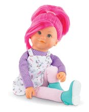 Păpușa Nephelie Rainbow Dolls Corolle cu păr mătăsos roz și miros de vanilie 38 cm de la 3 ani