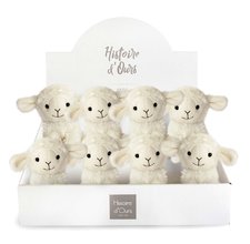 Plyšová ovečka Lamb Histoire d’ Ours biela 15 cm od 0 mes