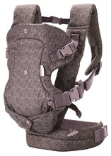 Nosič pre dieťa Flip 4v1 Convertible Carrier Leopard Infantino 4 spôsoby nosenia s leopardím vzorom od 3,6-14,5 kg od 0 mes