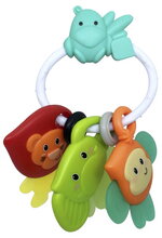 Hrkálka s hryzátkem Safari Teething Pals Infantino od 0 měs