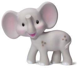 Hryzátko Slon Squeeze & Teethe Elephant Infantino z přírodního kaučuku od 0 měs