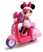 Motorka s prívesom na diaľkové ovládanie IRC Minnie Scooter Jada ružová dĺžka 19 cm