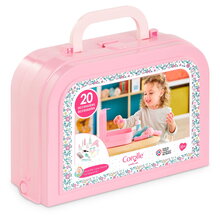 Kozmetický kufrík My Beauty Set Corolle 20 doplnkov s nálepkami od 18 mes