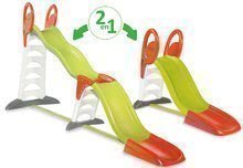 Tobogan Toboggan Super Megagliss 2in1 Smoby cu lungime de 3,75/1,5 m de la 24 luni