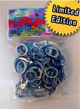 Mix elastice originale Rainbow Loom ocean 300 bucăţi de la 6 ani