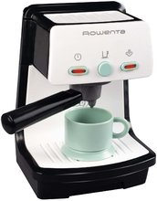 Aparat de cafea electronic Rowenta Electronic Smoby cu sunete, lumini și cană pentru cafea gri-măsliniu