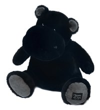Plyšový hrošík Hip'Star Histoire d’ Ours čierny 40 cm od 0 mes HO3106
