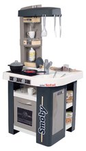 Bucătărie electronică Tefal Studio Kitchen 360 ° Smoby cu sunete realiste si lumini 27 accesorii 100 cm înălțime SM311056