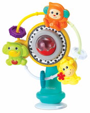 Kolotoč so zvieratkami Jungle Ferris Wheel Infantino s hrkálkou od 6 mes INF315125