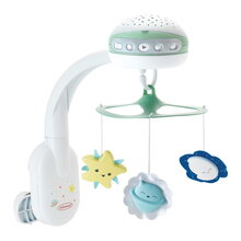 Hudobný kolotoč nad postieľku 3in1 Projector Musical Mobile Infantino s projektorom a nočným svetlom zelený od 0 mes