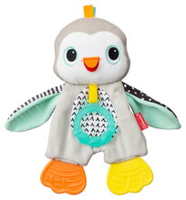 Plyšový maznáčik tučniak Cuddly Teether Penguin Infantino s hryzátkom od 0 mes INF316329-01