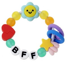 Silikónové hryzátko Friendship Teether BFF Silicone Infantino od 0 mes INF316790