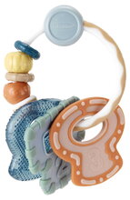 Hrkálka s hryzátkami Kľúče Cool & Chew Teether Keys Muted Color Infantino vhodná do chladničky od 0 mes INF316823