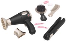 Kadeřnice s elektronickým vysoušečem vlasů My Beauty Hair Set Smoby s kulmou kartáčem hřebenem a doplňky do vlasů