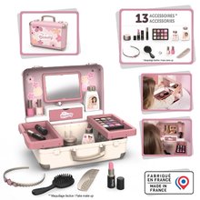 Măsuță cosmetică cu salon de coafură My Beauty Vanity 3în1 Smoby și studio de manichiură cu 13 accesorii potrivit de la 3 ani