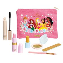 Pipere táska kozmetikummal Hercegnők Disney Make Up Set Smoby szempillaspirál rúzs szemhély festék ecsettel és körömreszelő