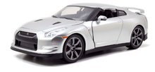 Autíčko Nissan GT-R 2009 Fast & Furious Jada kovové s otvárateľnými časťami dĺžka 19 cm 1:24