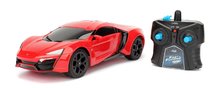 Autíčko na diaľkové ovládanie RC Lykan Hypersport Fast & Furious Jada dĺžka 28 cm 1:16 od 6 rokov