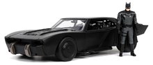 Autíčko Batman Batmobile Jada kovové s otvárateľnými dverami a figúrkou Batmana dĺžka 19 cm 1:24