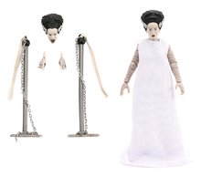 Figúrka Frankensteinova nevesta Monsters Jada s pohyblivými časťami a doplnkami výška 15 cm