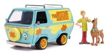 Autíčko Scooby-Doo Mystery Van Jada kovové s otvárateľnými dverami a 2 figúrkami dĺžka 16 cm 1:24