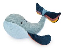 Plyšová veľryba Whale Marine Treasure Histoire d’ Ours modrá 30 cm od 0 mes