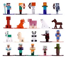 Figúrky zberateľské Minecraft 20-Pack Jada kovové sada 20 druhov výška 4 cm