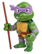 Figúrka zberateľská Turtles Donatello Jada kovová s pohyblivými ramenami výška 10 cm