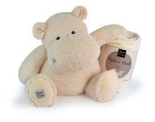 Plyšový hroch s dekou Ocher Hippo Chill Histoire d’ Ours béžový 45 cm od 0 mes