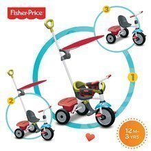 Trojkolka Fisher-Price Jolly Plus smarTrike zeleno-červená od 12 mes