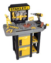 Pracovní dílna skládací Stanley Open Bricolo Workbench Smoby s 37 doplňky