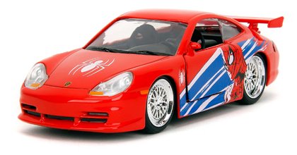 Autíčko Spiderman Marvel Jada kovové dĺžka 13,5 cm 1:32 od 8 rokov JA36068314R00