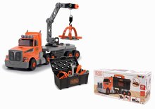 Kamión s pracovným kufríkom Black&Decker Truck Smoby a 60 doplnkov s náradím