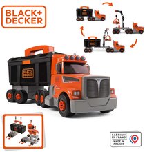 Camion cu o valiză de lucru Black&Decker Truck Smoby și 60 accesorii cu unelte