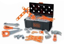 Kufřík s pracovním nářadím Black&Decker DIY Tools Box Smoby montovatelné části 34 doplňků