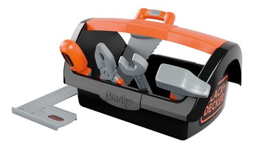 Pracovný kufrík s náradím Tool Box Black&Decker Smoby 6 doplnkov