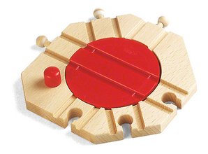 Náhradné diely pre vláčikodráhu Mechanical Turntable BRIO otočná plošina od 3 rokov BRIO3619