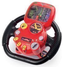 Trenažér Autá 3 Smoby V8 Driver elektronický volant so zvukom a svetlom
