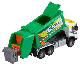 Autíčko smetiarske Volvo FMX Truck Garbage Collector Majorette dĺžka 19 cm