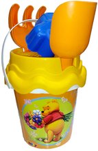 Set pentru nisip Winnie the Pooh Smoby din 5 piese (cu înălţime de 15 cm) de la 18 luni