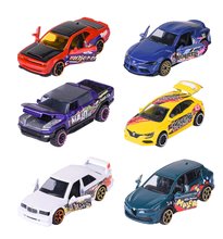 Autíčko Graffiti Premium Majorette kovové s odpružením 6 rôznych druhov dĺžka 7,5 cm od 3 rokov MJ4100002