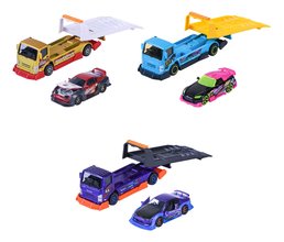 Transportér s autíčkom JDM Legends Majorette kovové s gumenými kolieskami 3 rôzne druhy od 3 rokov MJ4103000