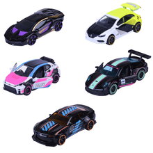 Autíčka Neon Racer 5 Giftpack Majorette kovové sada 5 druhov v darčekovom balení dĺžka 7,5 cm