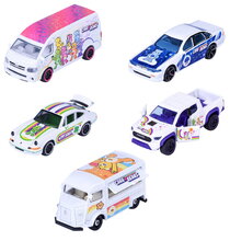 Autíčka Care Bears 5 Giftpack Majorette kovové sada 5 druhov v darčekovom balení dĺžka 7,5 cm 1:64