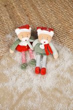 Plyšový elf medvedík Prankster Elf Cinnamon Doudou et Compagnie s domčekom 27 cm od 0 mes
